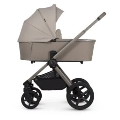 Venicci Venicci Upline 2 Travel System With Accessories, Tiago Car Seat & ISOFIX Base - Taupe -Push Chair Expert Sales Venicci Upline 2 Taupe Carrycot 4 1