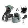 UPPAbaby UPPAbaby Vista V3 Travel System Bundle With Cybex Cloud T Car Seat And ISOFIX Base - Gwen
