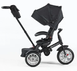 Roma Bentley 6-in-1 Push Along Trike / Bike - Black Edition / Matt Black -Push Chair Expert Sales bentley transform seat rotate 02