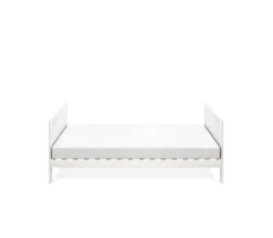 Silver Cross Silver Cross Bromley 2 Piece Nursery Furniture Set With Convertible Cot Bed To Toddler Bed & Dresser - White -Push Chair Expert Sales bromley toddler bed new