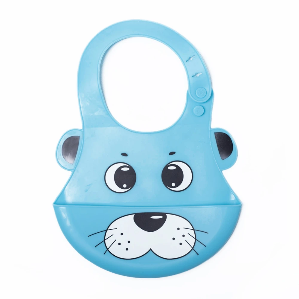 Callowesse Callowesse Silicone Character Crumb Catcher Bib - Blue Callowesse Callowesse Silicone Character Crumb Catcher Bib - Blue -Push Chair Expert Sales bsr14865blu