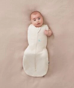 ErgoPouch ErgoPouch Organic All Year Newborn Swaddle Sleeping Bag | 1.0 Tog - Oatmeal -Push Chair Expert Sales cocoon 1.0t oatmeal armout 1688x2000 cbbada61 ed69 4efd b354 dbc1a0c4aa1c