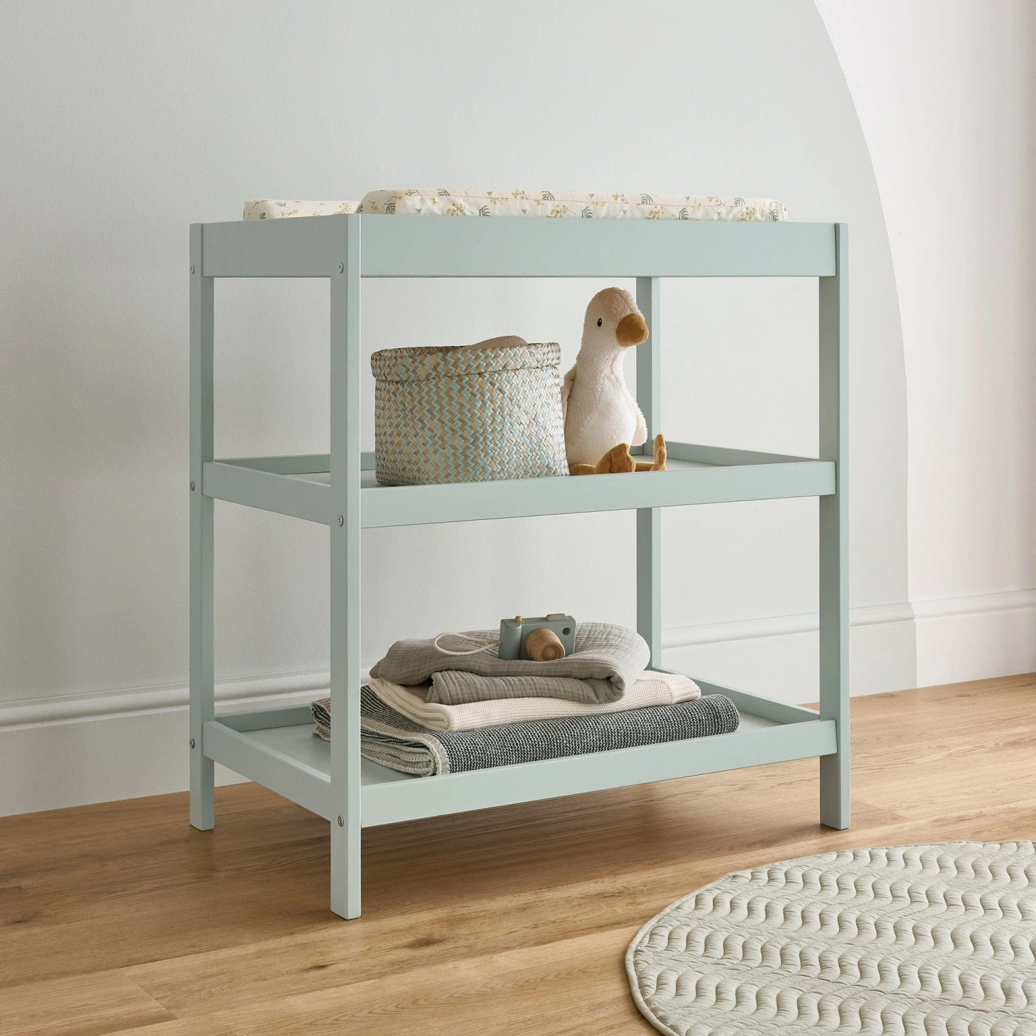 CuddleCo CuddleCo Nola Changing Unit Table - Sage Green CuddleCo CuddleCo Nola Changing Unit Table - Sage Green -Push Chair Expert Sales cuddleco changers cuddleco nola changer sage green 5060295849925 33678359396488
