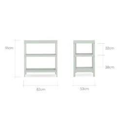 CuddleCo CuddleCo Nola Changing Unit Table - Sage Green 4 CuddleCo CuddleCo Nola Changing Unit Table - Sage Green -Push Chair Expert Sales cuddleco changers cuddleco nola changer sage green 5060295849925 35864624562312