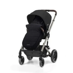 Cybex Cybex Gold Pushchair Footmuff - Moon Black -Push Chair Expert Sales cyb 22 int y045 baliosslux glfootmuff moob open 181d7be76ad96a70