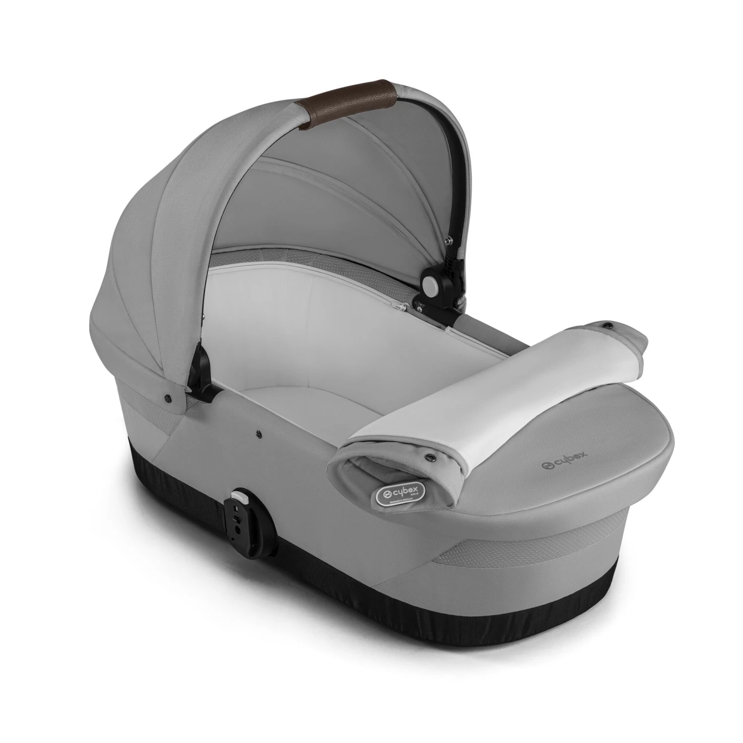 Cybex Cybex Gazelle S Carrycot - Lava Grey Cybex Cybex Gazelle S Carrycot - Lava Grey -Push Chair Expert Sales cyb 22 int y045 gazelles cots lagr open bootcover 18311c32364b8f70