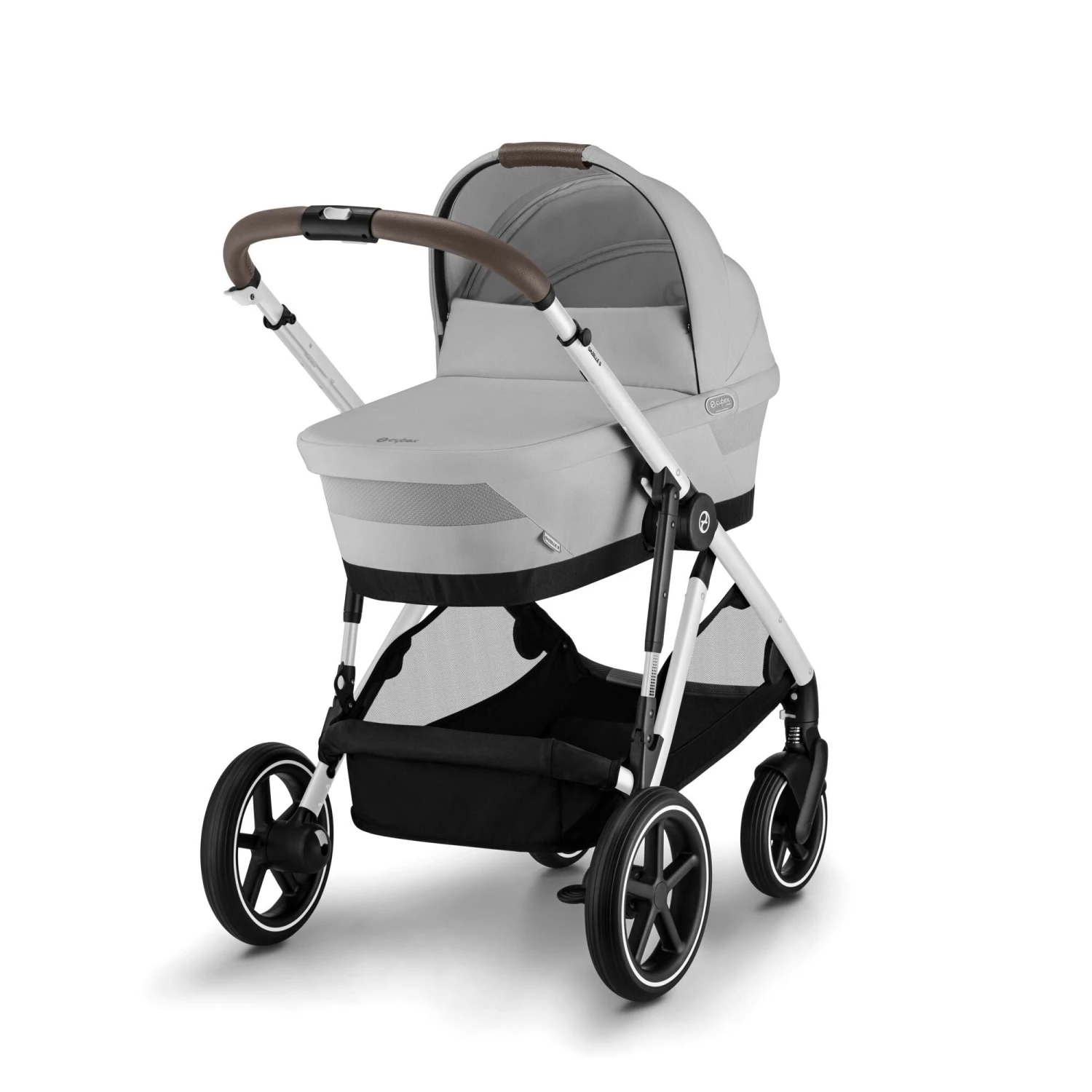 Cybex Cybex Gazelle S Carrycot - Lava Grey Cybex Cybex Gazelle S Carrycot - Lava Grey -Push Chair Expert Sales cyb 22 int y225 gazelles cots slv lagr 18331ad650cd9270