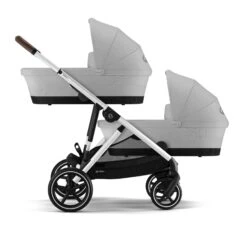 Cybex Cybex Gazelle S Carrycot - Lava Grey 6 Cybex Cybex Gazelle S Carrycot - Lava Grey -Push Chair Expert Sales cyb 22 int y270 gazelles cots slv lagr duo 182d580370286470