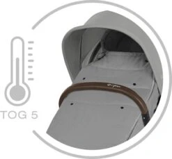 Cybex Cybex Gold Pushchair Footmuff - Moon Black -Push Chair Expert Sales cybex