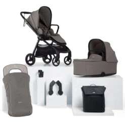 Mamas & Papas Mamas & Papas Vardo Essential Pushchair Bundle With Accessories - Storm