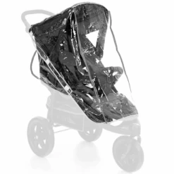 Hauck Hauck Shop / Bug / Jog Rain Cover - Black