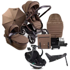 ICandy ICandy Peach 7 Complete Travel System With BeSafe Go Beyond And ISOFIX Base - Coco