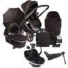 ICandy ICandy Peach 7 Complete Travel System With BeSafe Go Beyond And ISOFIX Base - Pecan