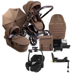 ICandy ICandy Peach 7 Complete Travel System With Maxi Cosi Pebble Pro 2 And ISOFIX Base - Coco