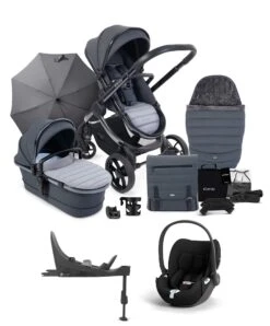 ICandy ICandy Peach 7 Complete Travel System With Cybex Cloud T And ISOFIX Base - Truffle