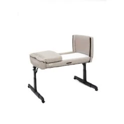 Joie Joie Roomie GO Foldable Travel Bedside Crib – Clay -Push Chair Expert Sales joie roomie go travel beside crib clay flat 5