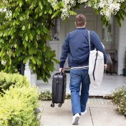 Joie Joie Roomie GO Foldable Travel Bedside Crib – Clay -Push Chair Expert Sales joie roomie go travel beside crib clay lifestyle 3 1