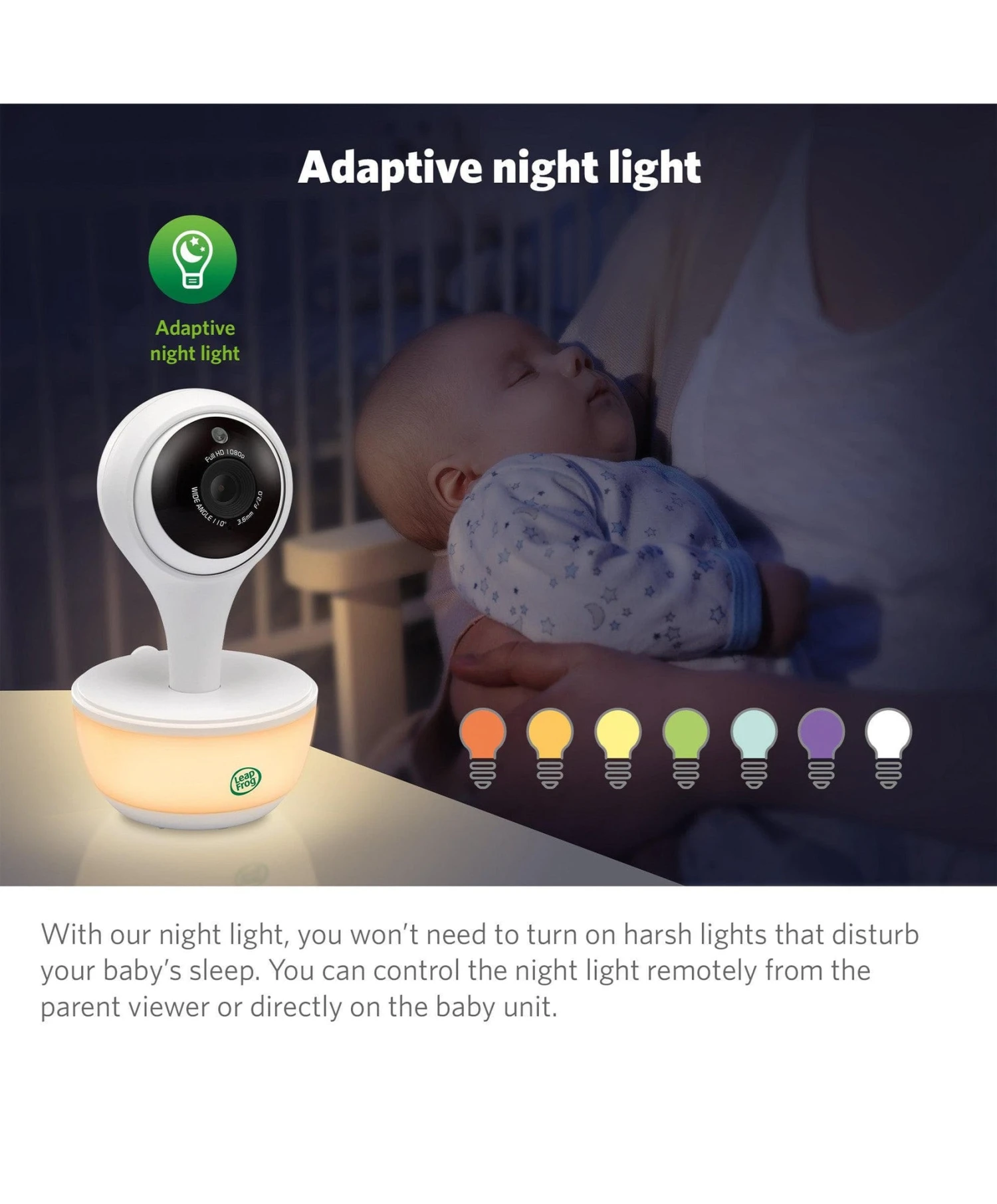 Leapfrog LeapFrog LF815HD 5″ Smart Video Baby Monitor with Colour Night Vision Leapfrog LeapFrog LF815HD 5″ Smart Video Baby Monitor With Colour Night Vision -Push Chair Expert Sales leapfrog baby monitors leapfrog lf815hd 5 smart video baby monitor with colour night vision white 33354069278885 1024x1024 2x a3c6b02b ec16 4da2 bbaf 6698bb32ea30
