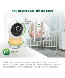 Leapfrog LeapFrog LF1911HD Smart Wi-Fi Baby Monitor With Colour Night Vision 5 Leapfrog LeapFrog LF1911HD Smart Wi-Fi Baby Monitor With Colour Night Vision -Push Chair Expert Sales leapfrog leapfrog lf1911 hd baby monitor with motorized pan tilt camera white 36239446605989 1024x1024 2x 7ad153c6 b400 4f5a 9796 714535a19d05