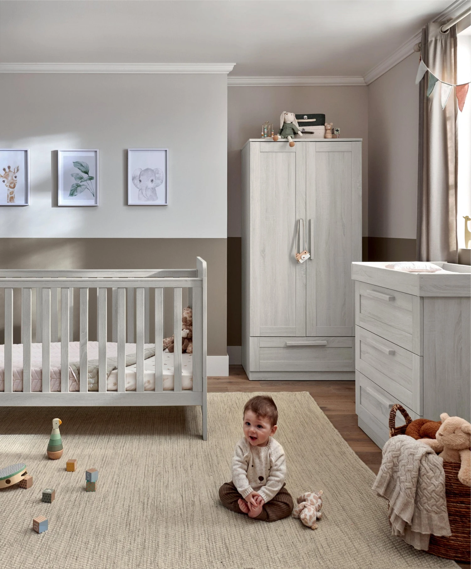 Mamas & Papas Mamas & Papas Atlas 3 Piece Nursery Furniture Set with Cot Bed, Dresser & Wardrobe - Nimbus White Mamas & Papas Mamas & Papas Atlas 3 Piece Nursery Furniture Set With Cot Bed, Dresser & Wardrobe - Nimbus White -Push Chair Expert Sales mamas papas furniture sets atlas 3 piece cotbed range with dresser changer and wardrobe nimbus white 35560216854693 1024x1024 2x 671e8c17 8c42 418c b649 0bd11cef2441