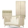 Mamas & Papas Mamas & Papas Coxley 3 Piece Nursery Furniture Set With Cot Bed, Dresser & Wardrobe - Natural/Olive Green -Push Chair Expert Sales mamas papas furniture sets coxley 3 piece furniture range natural olive green 33499574239397 1024x1024 2x 1c86272b cf48 4d86 a467 f8f78ed83298