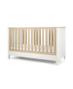 Mamas & Papas Mamas & Papas Harwell Cot Bed - White / Natural