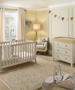 Mamas & Papas Mamas & Papas Wedmore 2 Piece Nursery Furniture Set With Cot Bed And Dresser - Pebble Grey -Push Chair Expert Sales mamas papas furniture sets wedmore 2 piece cotbed set with dresser changer pebble grey 60279480287569 1024x1024 2x 256d6aff f083 438e 89a6 9bf9d12dccca