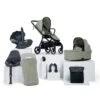 Mamas & Papas Mamas & Papas Vardo Travel System With Accessories, Cybex Cloud T And ISOFIX Base - Sage