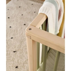 Mamas & Papas Mamas & Papas Solo Cot Bed - Moss Green / Natural 6 Mamas & Papas Mamas & Papas Solo Cot Bed - Moss Green / Natural -Push Chair Expert Sales mamas papas solo cotbed moss green natural 3