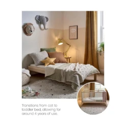 Mamas & Papas Mamas & Papas Solo Cot Bed - Moss Green / Natural 9 Mamas & Papas Mamas & Papas Solo Cot Bed - Moss Green / Natural -Push Chair Expert Sales mamas papas solo cotbed moss green natural 7