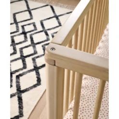 Mamas & Papas Mamas & Papas Solo Cot Bed - Natural -Push Chair Expert Sales mamas papas solo cotbed natural 3