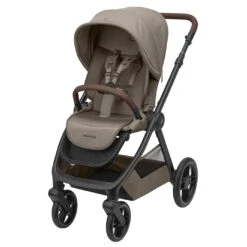 Maxi-Cosi Maxi Cosi Oxford Select Travel System Bundle With Pebble S & ISOFIX Base - Twillic Truffle -Push Chair Expert Sales maxicosi oxford twillictruffle 3qrtleft 2