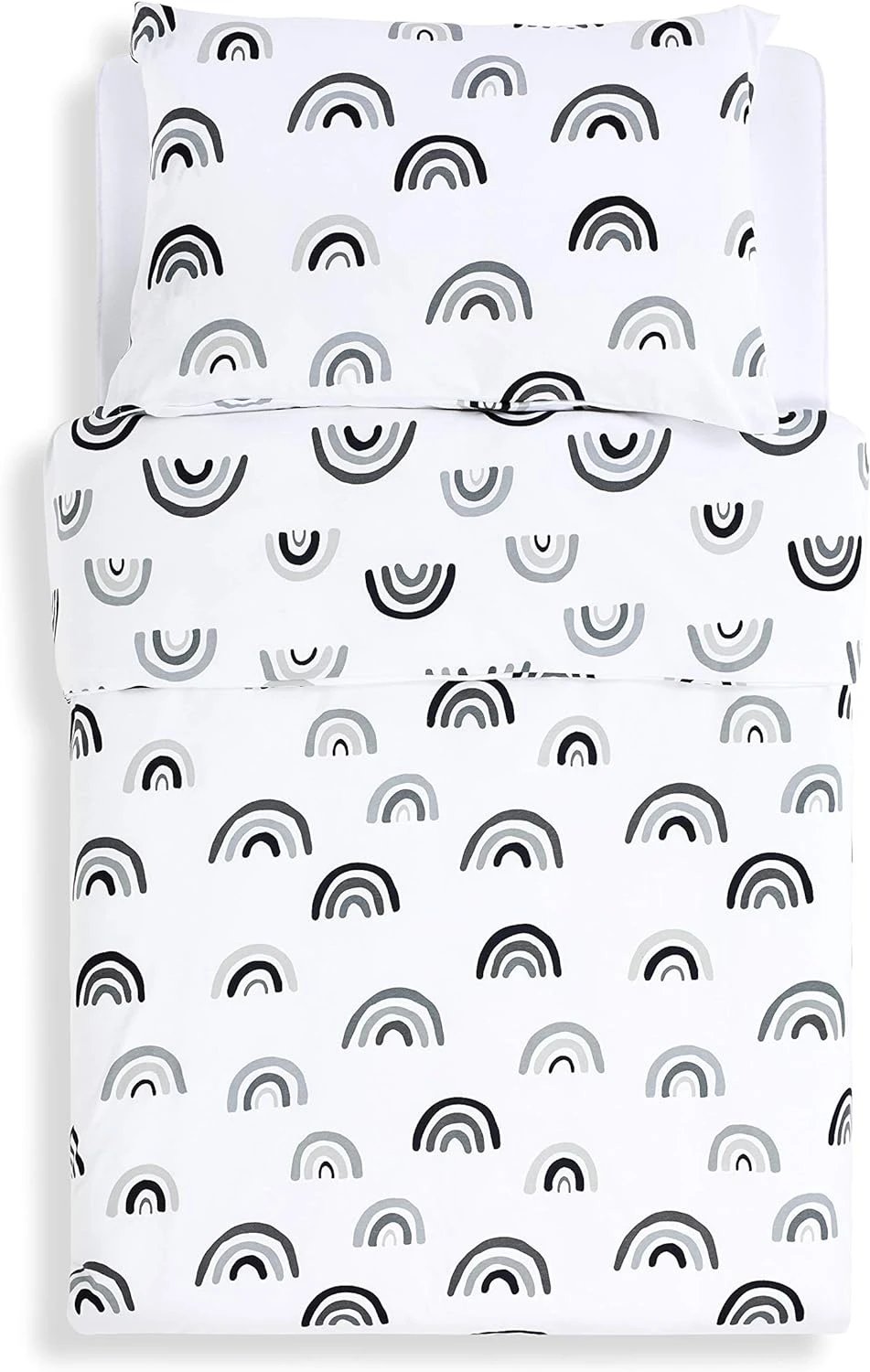 Snuz Snüz Cot Duvet Cover & Pillowcase Set - Mono Rainbow Snuz Snüz Cot Duvet Cover & Pillowcase Set - Mono Rainbow -Push Chair Expert Sales mono rainbow 1