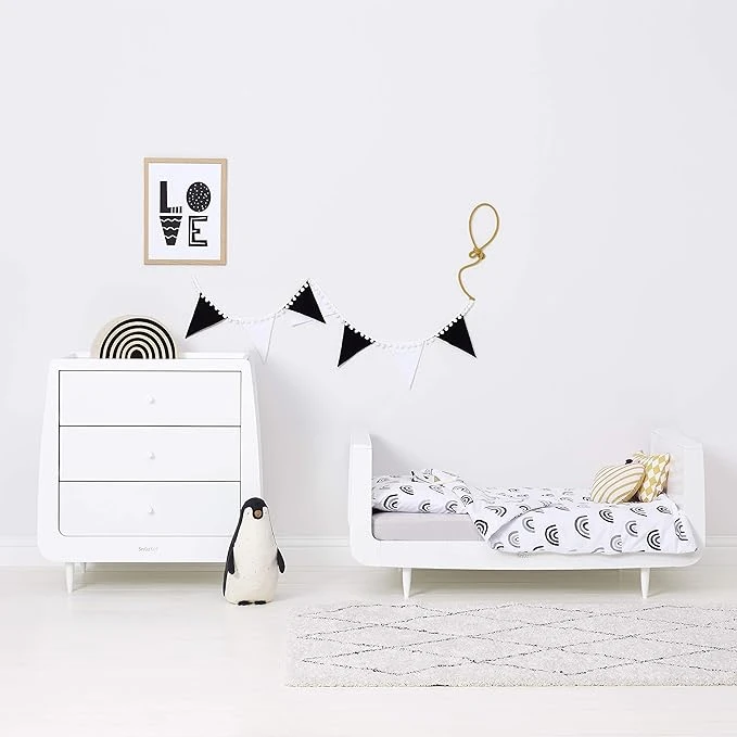 Snuz Snüz Cot Duvet Cover & Pillowcase Set - Mono Rainbow Snuz Snüz Cot Duvet Cover & Pillowcase Set - Mono Rainbow -Push Chair Expert Sales mono rainbow 4