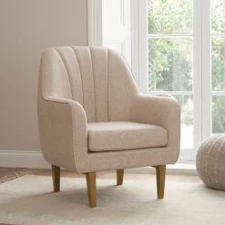 Tutti Bambini Tutti Bambini Noah Nursing Rocking Chair - Stone Natural -Push Chair Expert Sales noah chair 2 biege