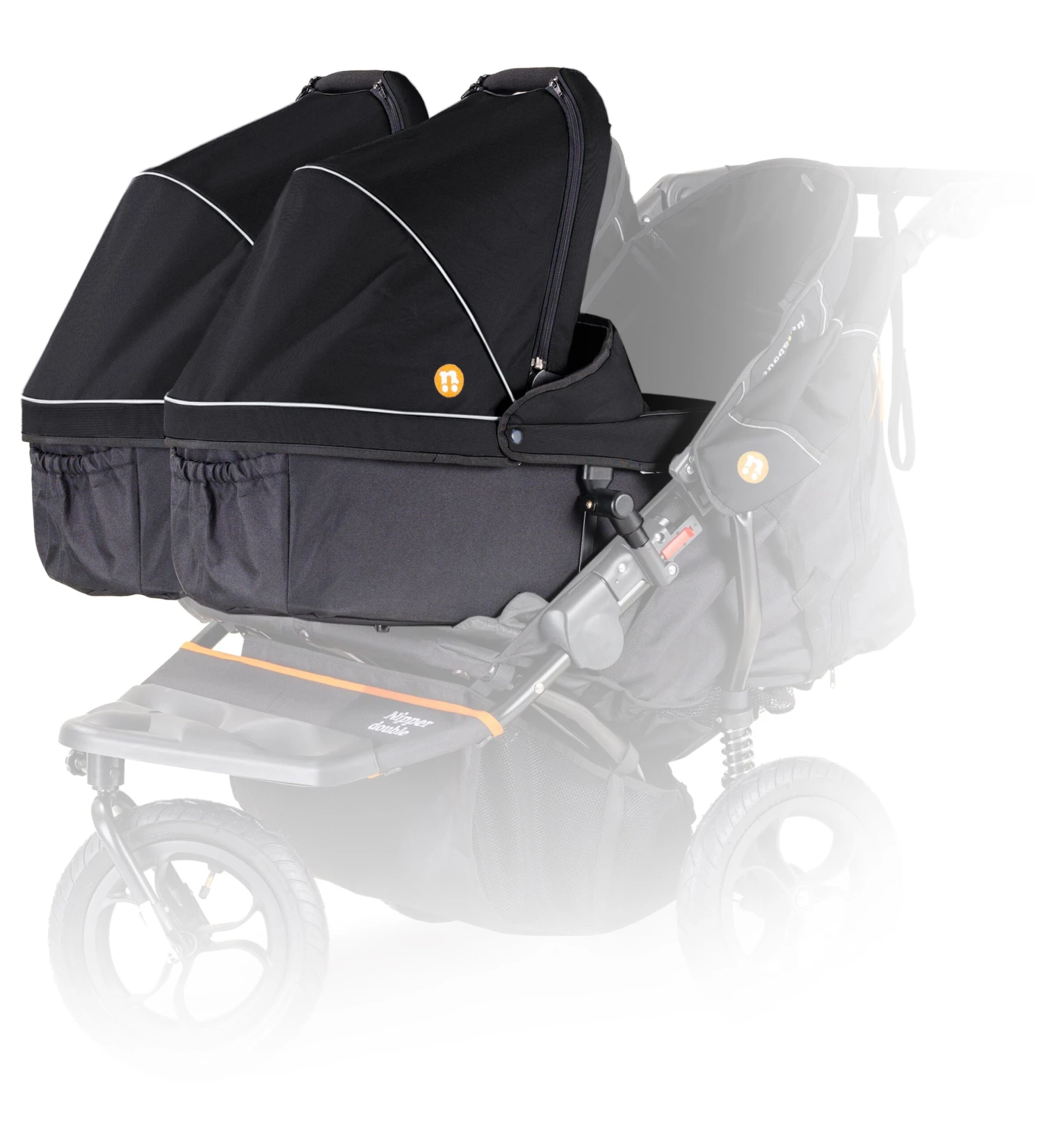 Out'n'About Out'n'About Double Carrycot V5 - Forest Black Out'n'About Out'n'About Double Carrycot V5 - Forest Black -Push Chair Expert Sales out n about double carry cot out n about double carrycot v5 45285924143418 scaled
