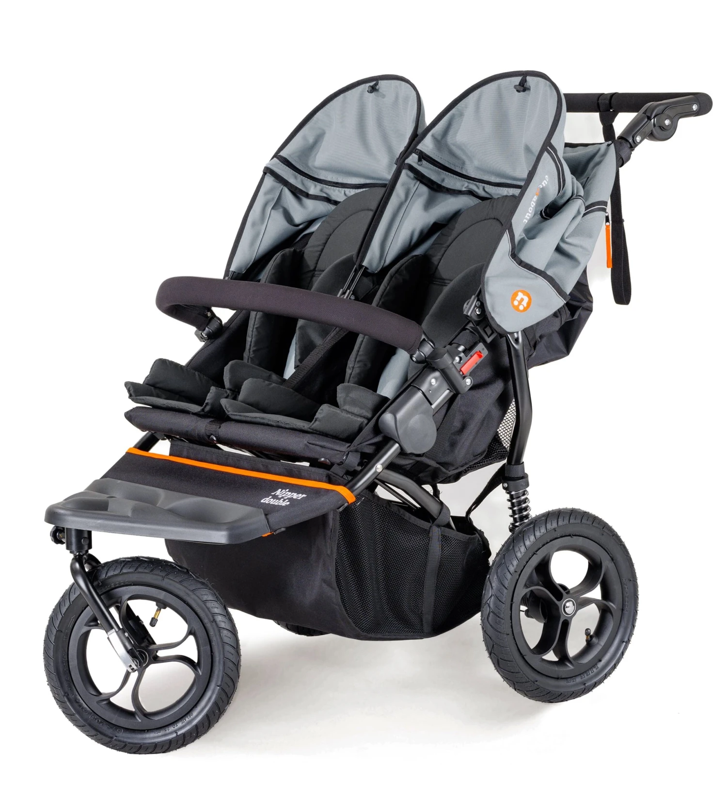 Out'n'About Out n About Nipper V5 Double Pushchair - Rocksalt Grey Out'n'About Out N About Nipper V5 Double Pushchair - Rocksalt Grey -Push Chair Expert Sales out n about nipper double v5 nipper v5 double pushchair free rain cover basket 45178794869050 scaled