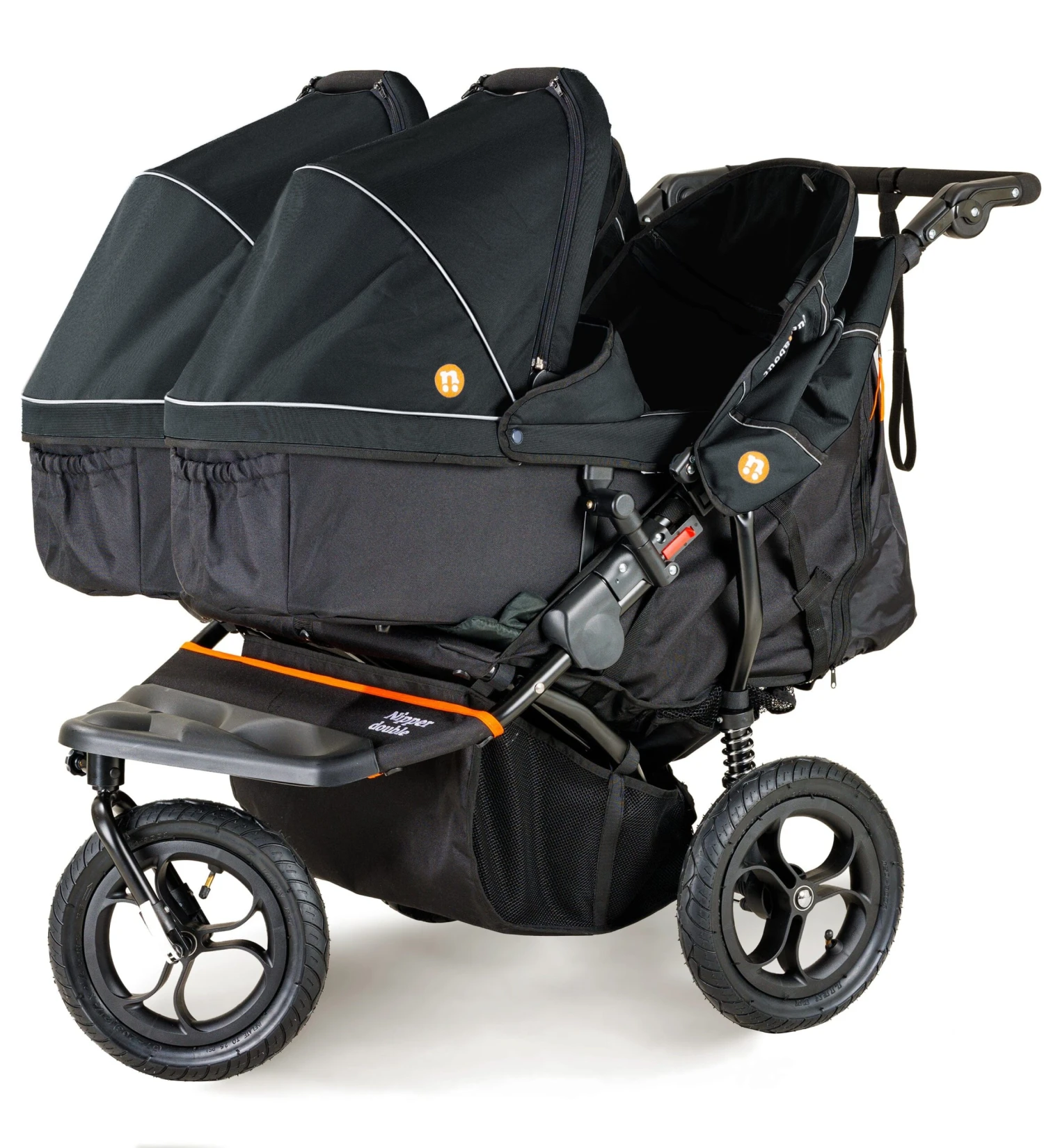 Out'n'About Out n About Nipper V5 Double Pushchair - Summit Black Out'n'About Out N About Nipper V5 Double Pushchair - Summit Black -Push Chair Expert Sales out n about nipper double v5 nipper v5 double pushchair free rain cover basket 45180271198522 scaled