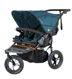 Out'n'About Out N About Nipper V5 Double Pushchair - Highland Blue