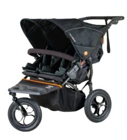Out'n'About Out N About Nipper V5 Double Pushchair - Summit Black