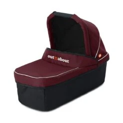 Out'n'About Out'n'About Single Carrycot V5 - Brambleberry Red