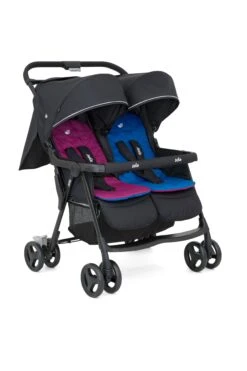 Joie Joie Aire Twin Double Stroller - Rosy & Sea
