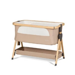 Silver Cross Silver Cross Lunar Bedside Crib – Oatmeal
