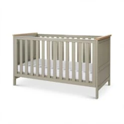 Tutti Bambini Tutti Bambini Misha Cot Bed - Sage & Golden Oak