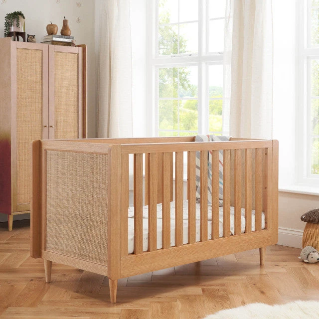 Tutti Bambini Tutti Bambini Japandi Cot Bed - Light Oak Tutti Bambini Tutti Bambini Japandi Cot Bed - Light Oak -Push Chair Expert Sales tutti bambini japandi cot bed light oak 1 44961.1730720798