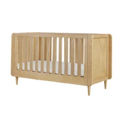 Tutti Bambini Tutti Bambini Japandi Mini Cot Bed - Light Oak