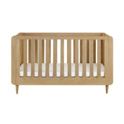 Tutti Bambini Tutti Bambini Japandi Mini 3 Piece Nursery Furniture Set With Cot Bed, Dresser And Wardrobe - Light Oak -Push Chair Expert Sales tutti bambini japandi mini cot bed light oak 3 66882.1730719810 3