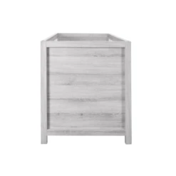 Tutti Bambini Tutti Bambini Modena 3 Piece Nursery Furniture Set With Cot Bed, Dresser & Wardrobe - White & Grey Ash -Push Chair Expert Sales tutti bambini modena 3 in 1 cot bed grey ash white p4087 34580 image 2 1