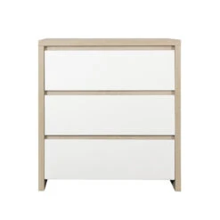 Tutti Bambini Tutti Bambini Modena Chest Changer / Dresser - White & Oak -Push Chair Expert Sales tutti bambini modena chest changer front 88924.1696582813