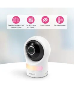VTech VTech RM9761 Smart Wi-Fi Video Baby Monitor -Push Chair Expert Sales vtech baby monitors vtech rm9761 wi fi 1080p smart baby cam white 61797075059025 1024x1024 2x a19df0dc d1d6 41e2 94b1 647847b3942c